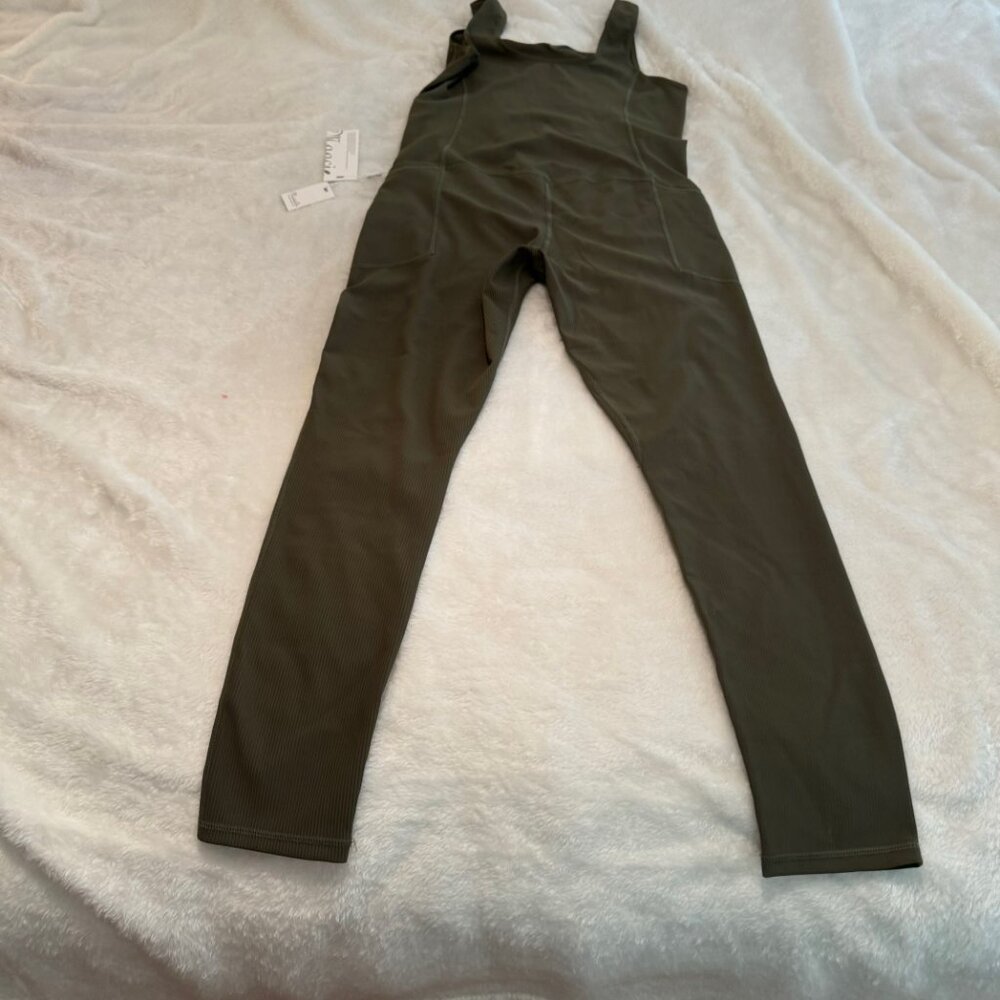 Maacie NWT Olive Green Jumpsuit/Romper Pregnancy Shapewear Size M - Picture 7 of 11